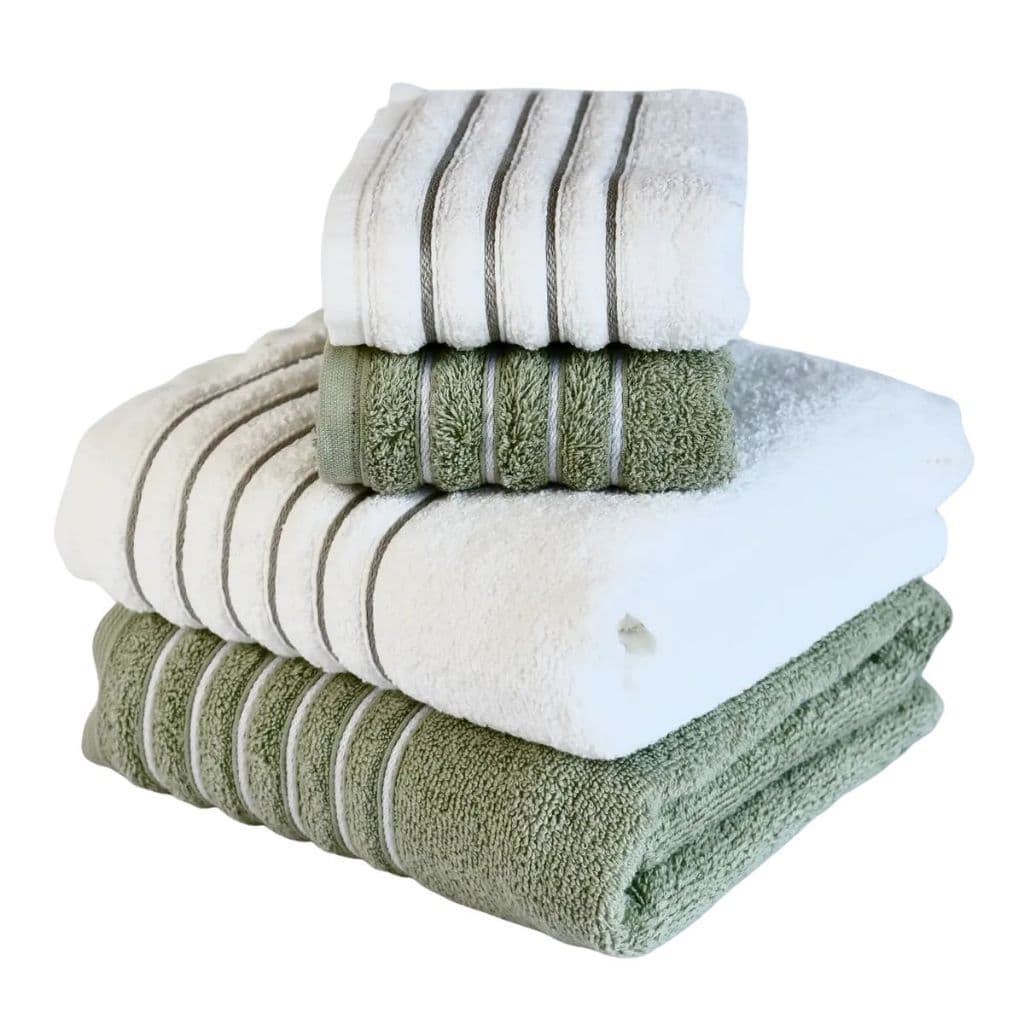 Kit 4 Toalhas 2 Banho 2 Rosto Grande Luxo 100% Algodão 75cm X 130cm Alta Absorção