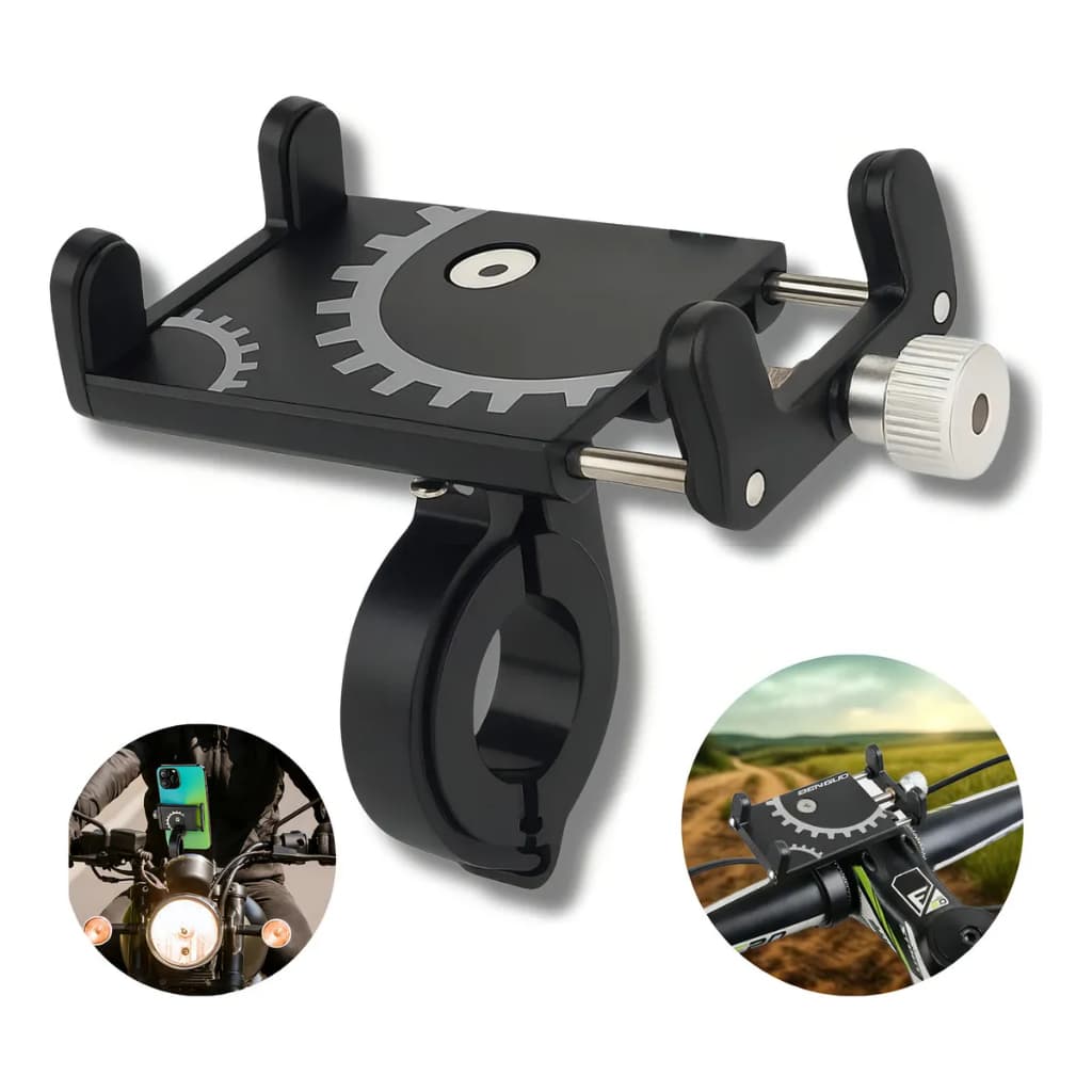 Aluminum Cell Phone GPS Holder for Bike Bicycle and Motorcycle