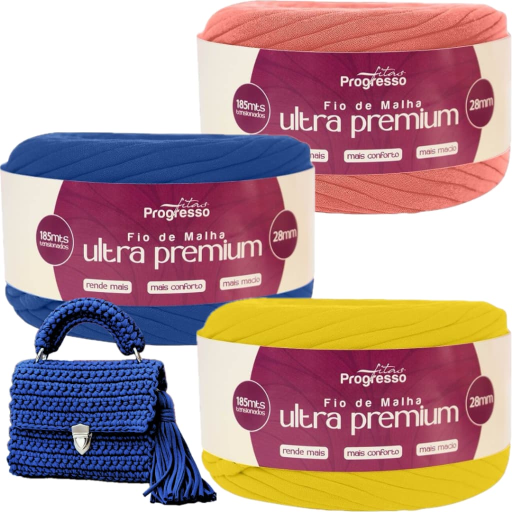 Fio de Malha Ultra Premium 185 Metros - 28mm