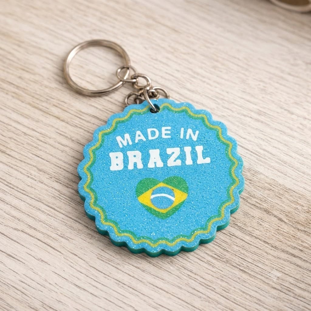 Chaveiro Brasil Lembrancinha Copa Modelos Variados.