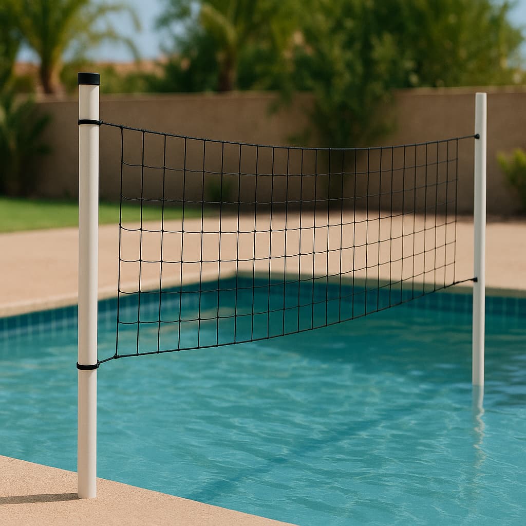 REDE DE BIRIBOL VÔLEI DE PISCINA 3 METROS MAIS NYLON EXTRA(SUPORTE NÃO INCLUSO)