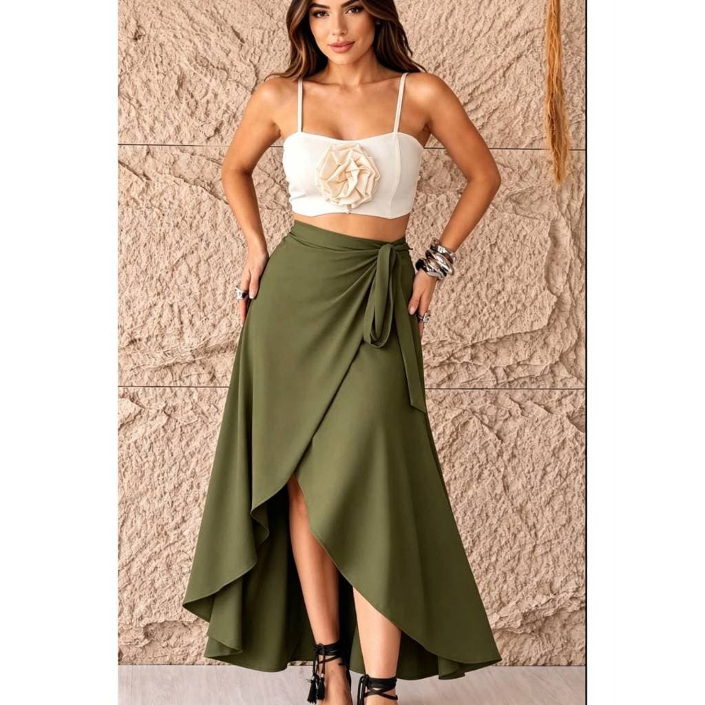 Saia Longa Multiformas Preta - Marsala-Verde-Azul-Bege 50% De Desconto Na Shoppe