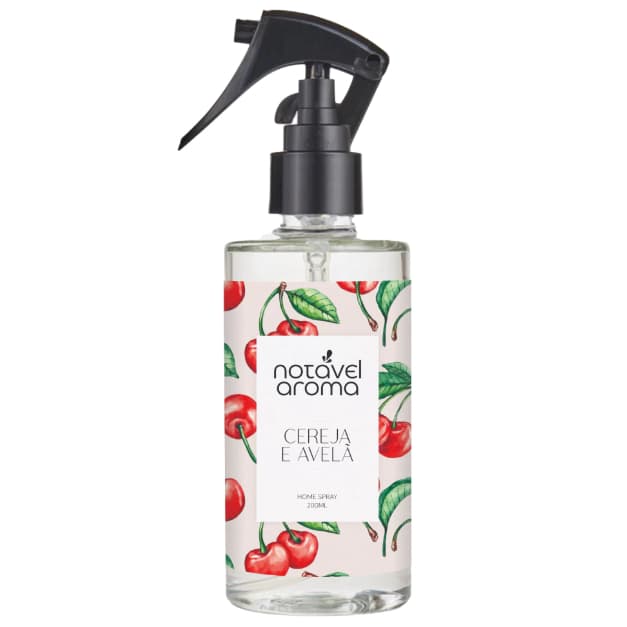 Home Spray Aromatizador de Ambiente Cereja e Avela 200ml