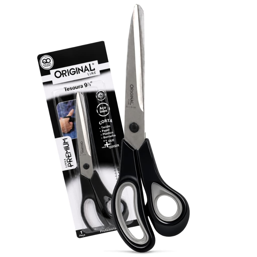 Tesoura Profissional Costura 9 1/2" Original Line em Aço Inox