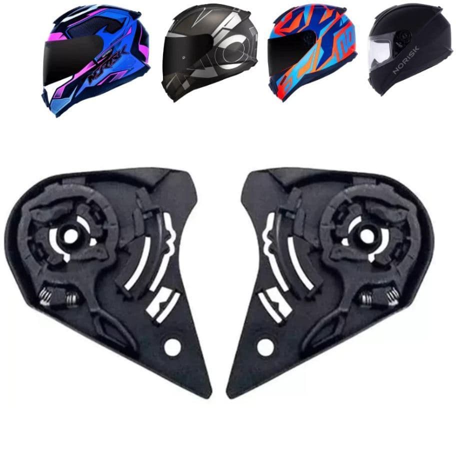 Kit Fixação Reparo Viseira Norisk Razor Ff391 ff389 ff369 par NOVO