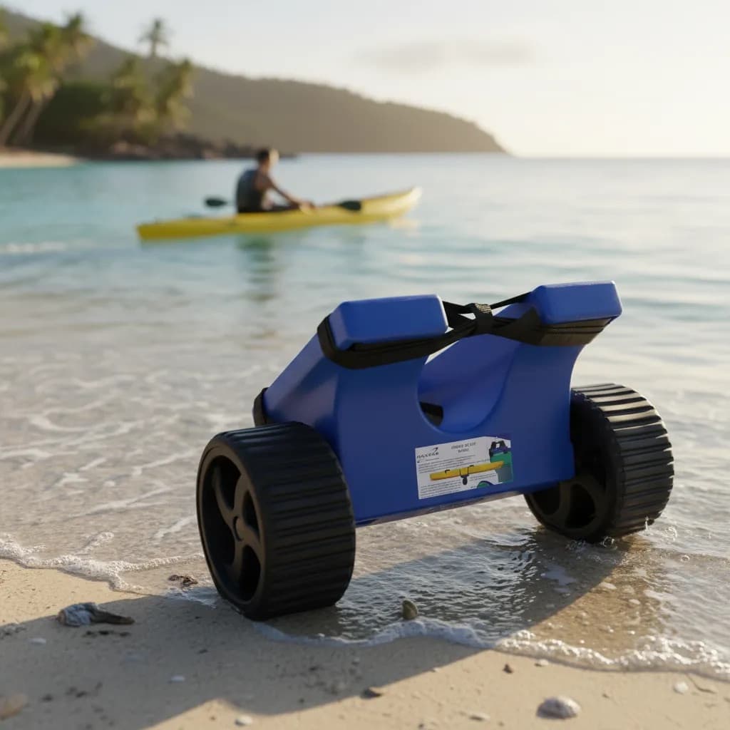 Carrinho de Transporte Big Foot para Caiaques - Caiaker