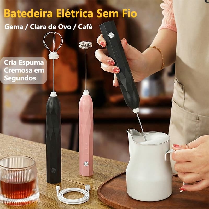 Mini Misturador Batedor Mixer Elétrico Para Claras de Ovos Leite Café Utensílios de Cozinha