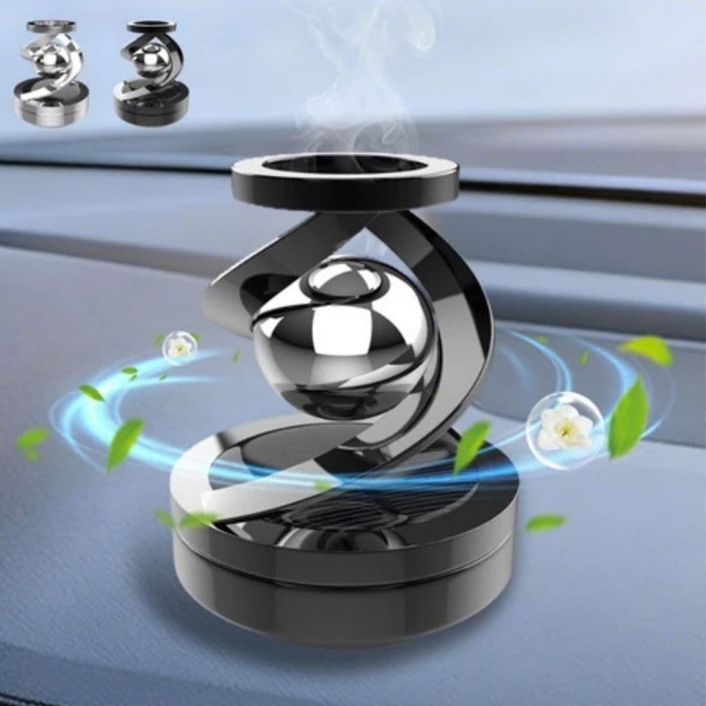 Aromatizador Automotivo Solar Giratório para Painel de Carro Difusor de Aromas.St