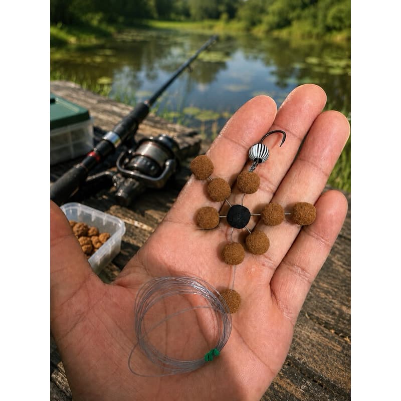 ANTENINHA MANHOSINHO – EVA 10mm - Chicote para Pesca com 1,5m