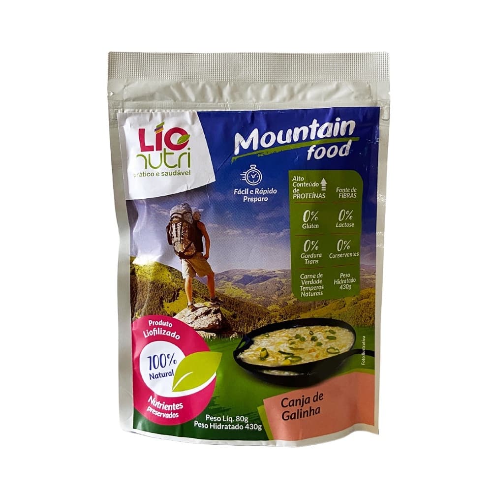 Comida Liofilizada Canja de galinha - Mountain Food
