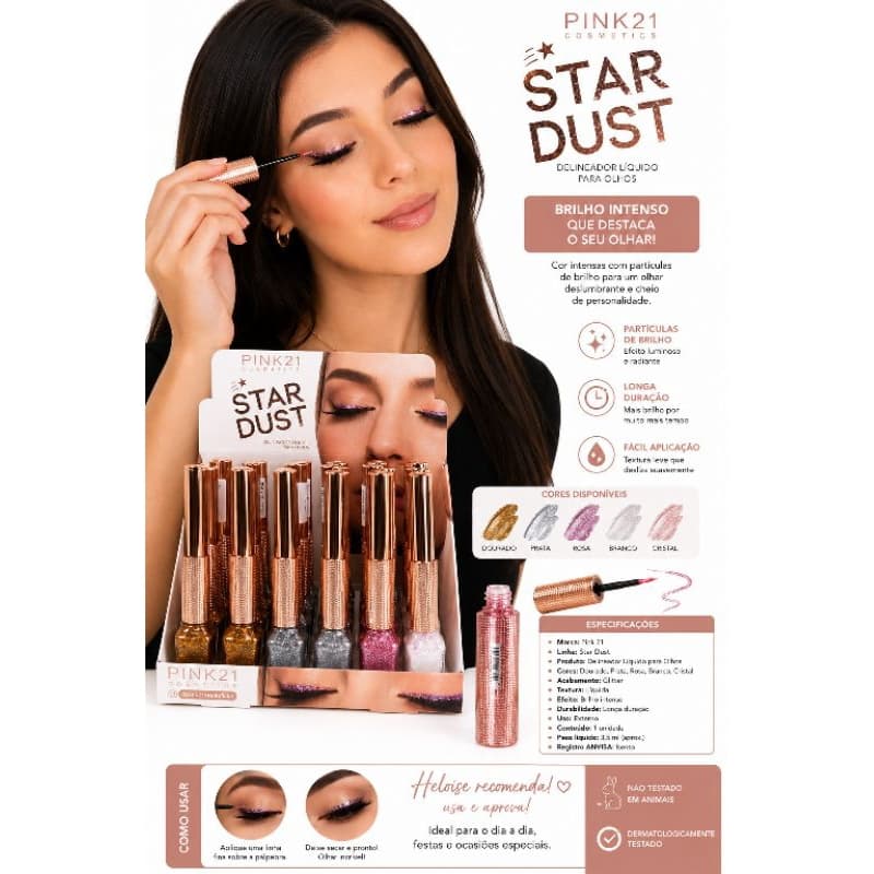 Delineador Líquido Star Dust Pink 21
