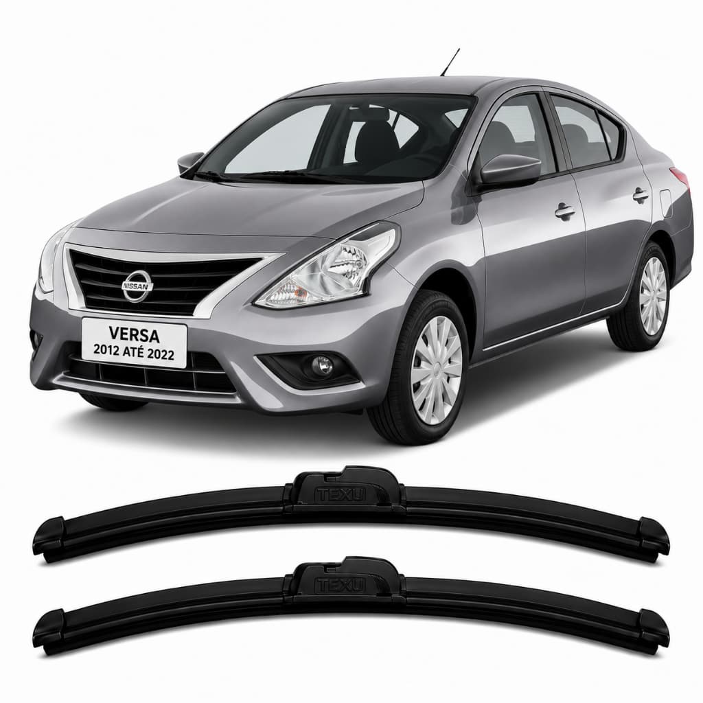 Par Palhetas Limpador De Parabrisa Dianteiro Para Nissan Versa 2012 2013 2014 2015 2016 Até 2022