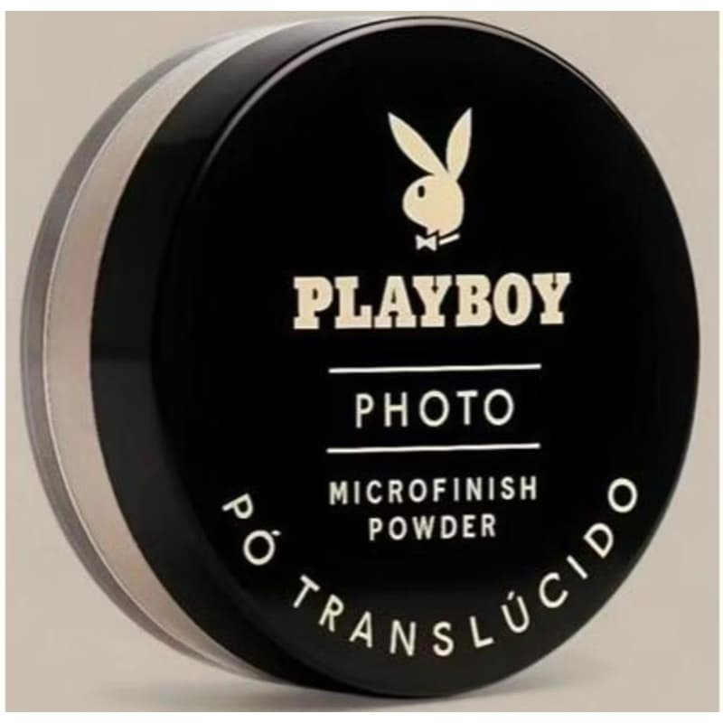 Pó Solto Playboy Photo Microfinish Translúcido - Finalizador Matificante - Escolha a Cor!