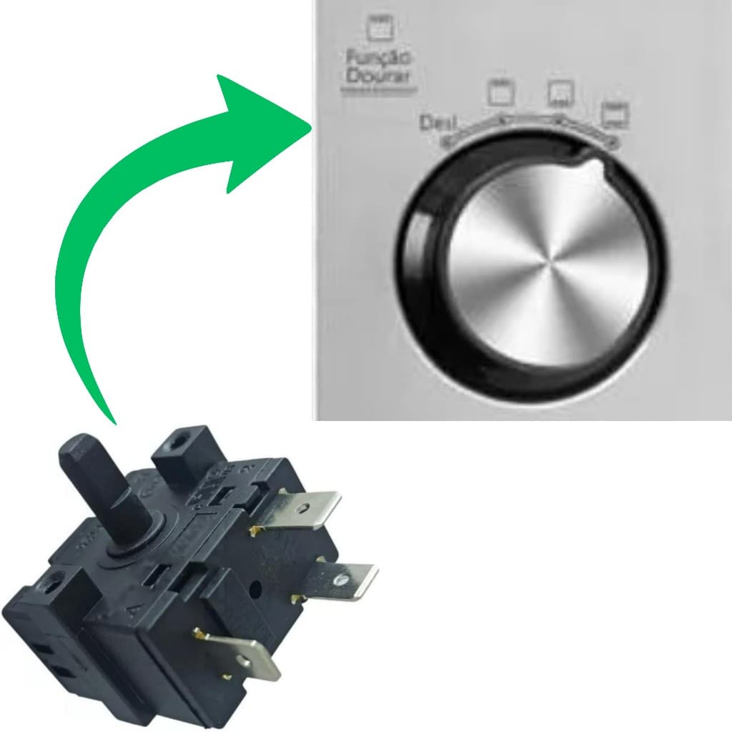 Chave Seletora Forno Elétrico Bfe35, Bfe55p, Bfe43, Bfe41p, Bfe49