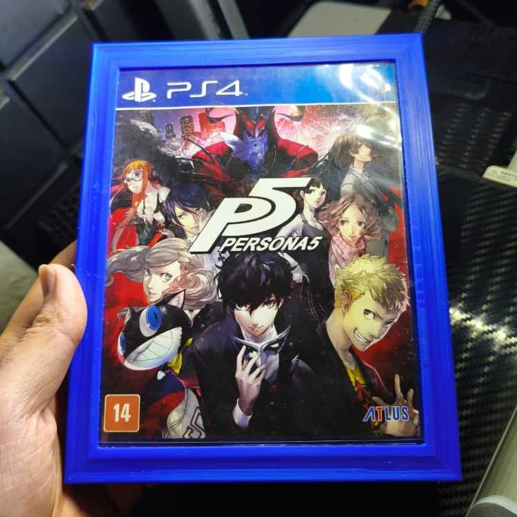 Suporte Moldura para Jogo Xbox PS4 PS5 PS3 Wii Nintendo Switch