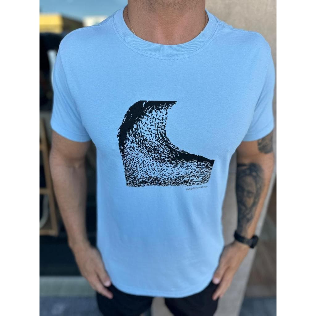 Camiseta Masculina Básica Confortável Moda Casual Premium Ref 01 a 25