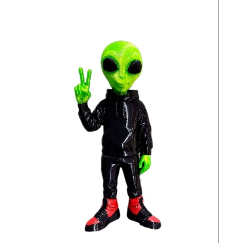 Boneco ET Extra terrestre Alien Geek 30 Centímetros Action Figure