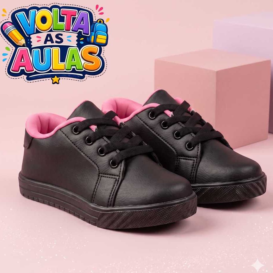 Tenis infantil para atividade escolar, volta as aulas, Antiderrapante Leve Macio Confortável