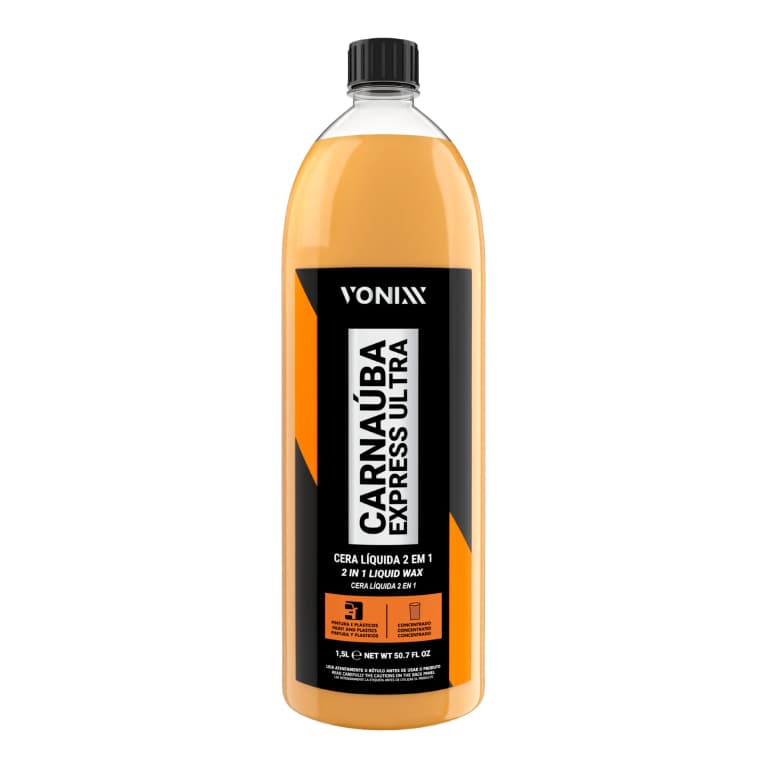 Cera Liquida 2 em 1 Carnaúba Express Ultra 1,5L Vonixx