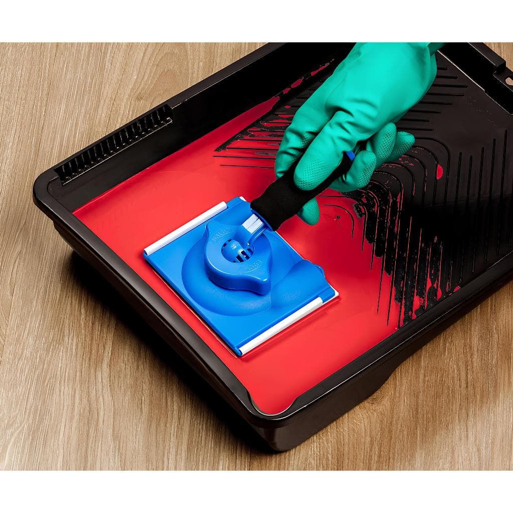 Pincel Pad Para Recorte de Pintura Canto Acabamento 360° Cabo Ajustável