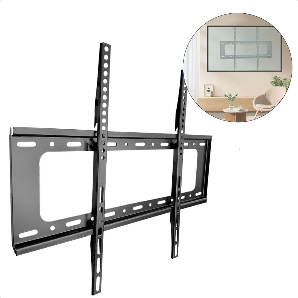Suporte Painel Fixo Universal Para Tv De Parede Lcd Led Smart 40 A 80 Polegadas