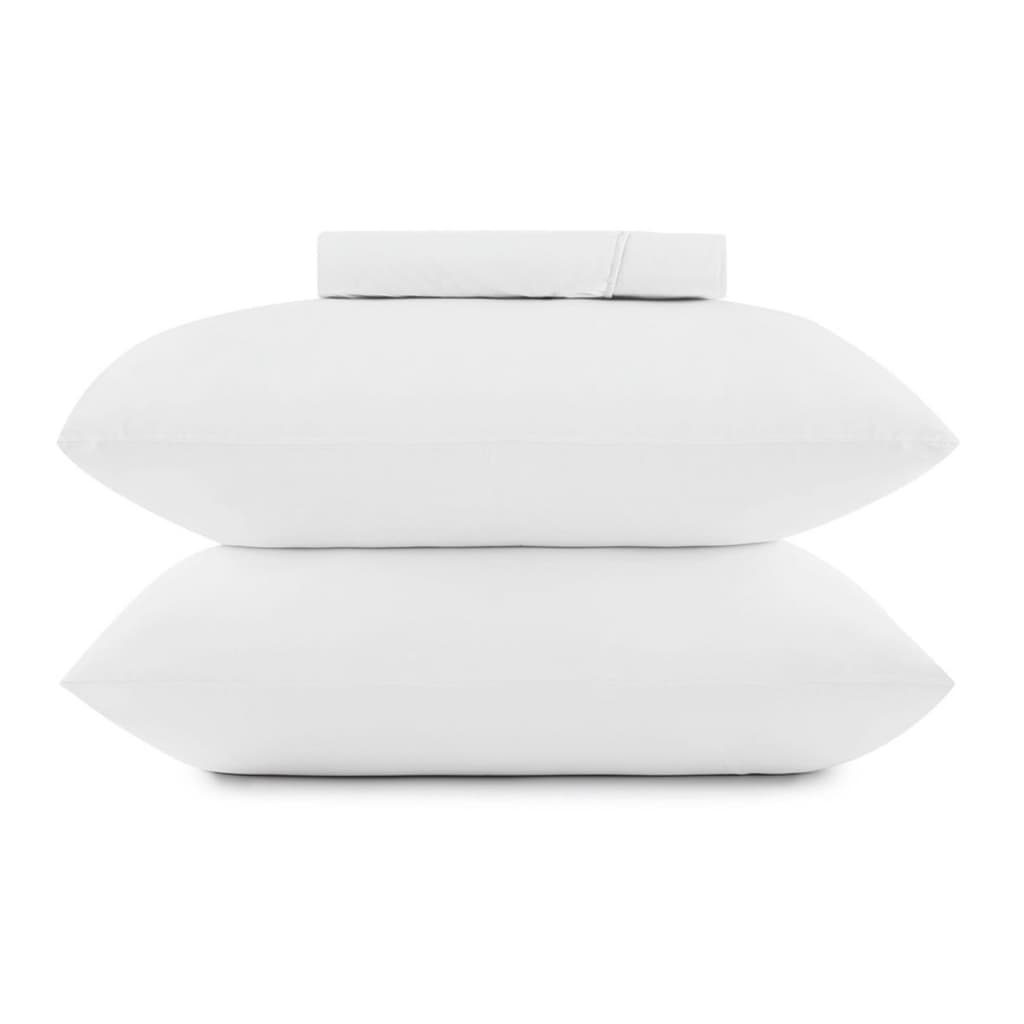 Jogo Cama Simples Altenburg 3pc Liso Toque Acetinado Branco - King