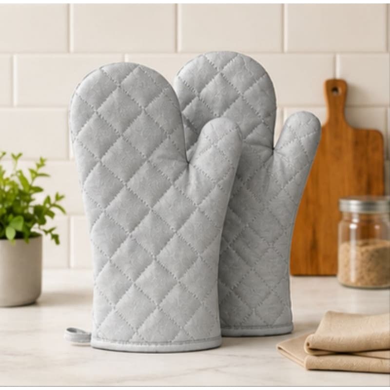 Kit 1 ou 2 Luvas Térmicas Para Forno e Cozinha