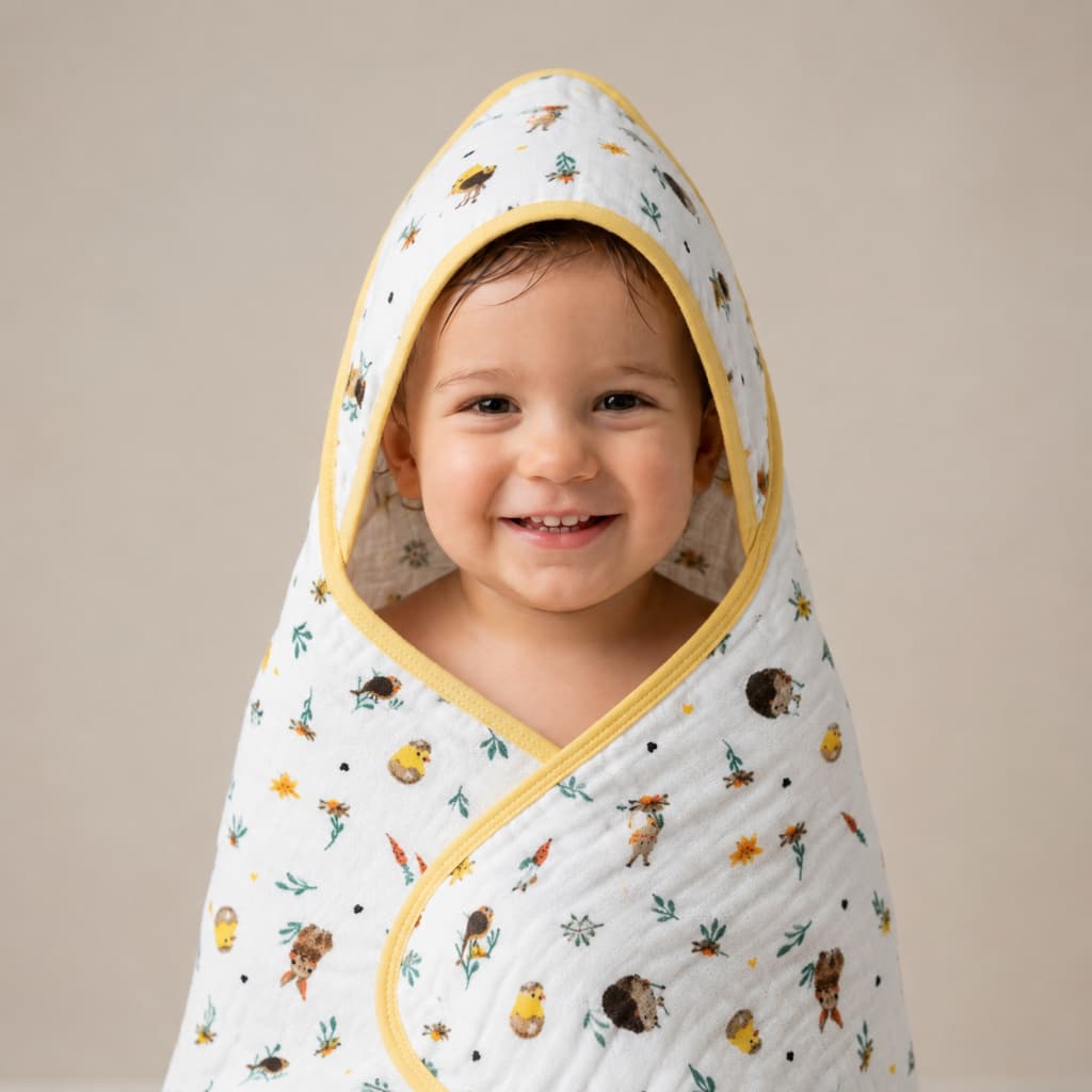 Toalha de Banho Menino Fralda Soft  100% Algodão  Super Grossa