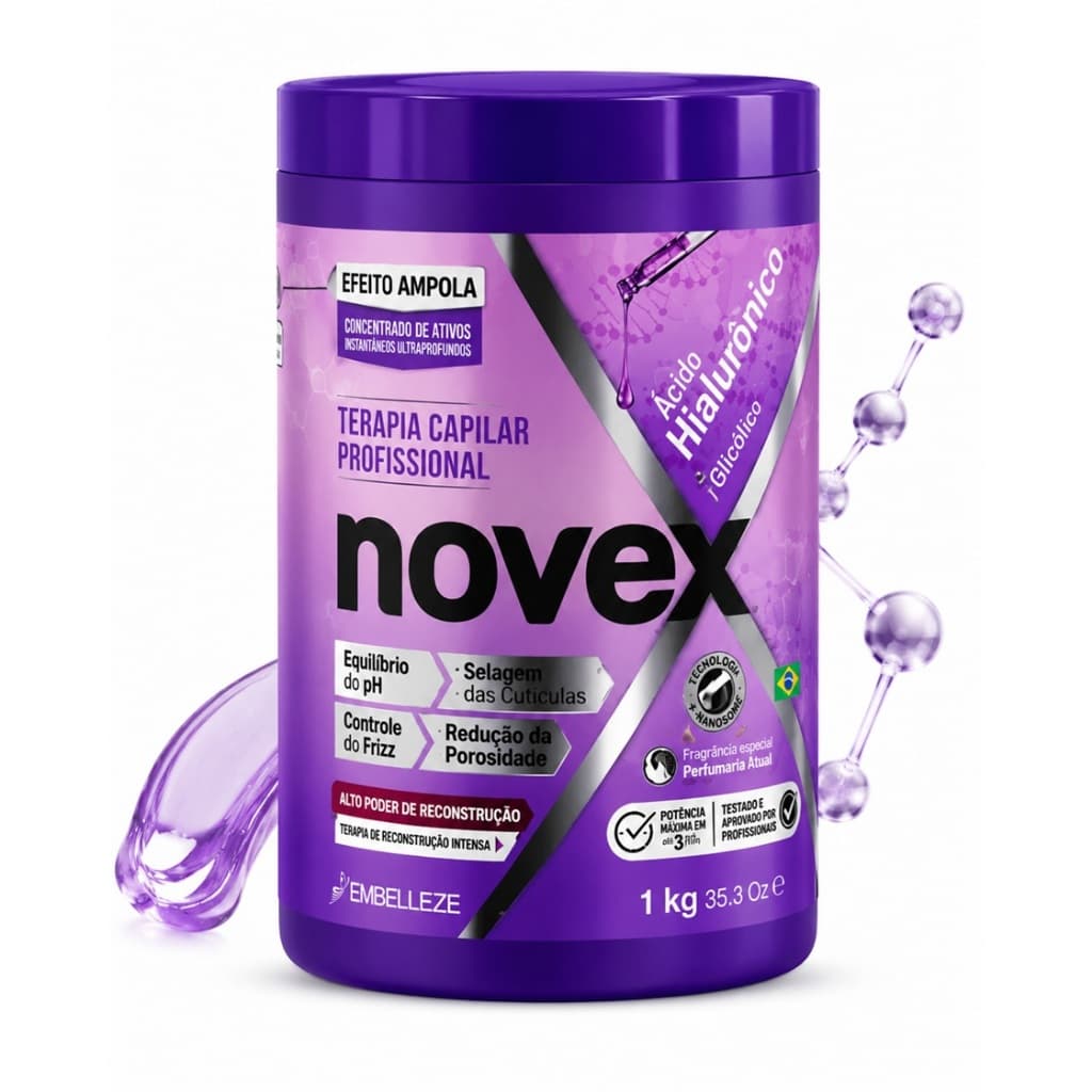 Creme De Tratamento Novex Hialurônico Ultraprofundo Power1kg