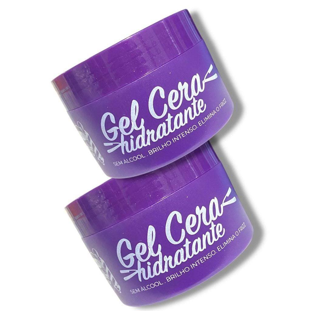 Gel Cera Hidratante  Fixador Cabelo Fixa 300g