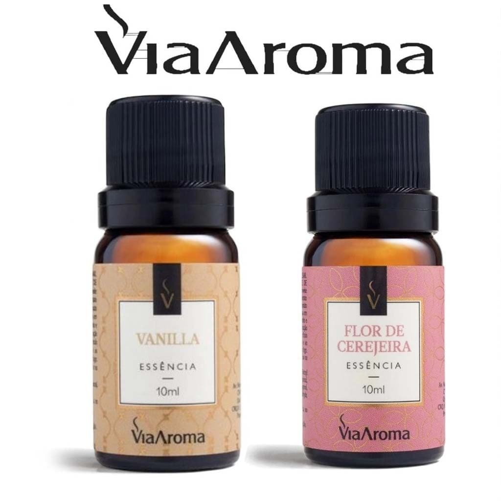 Kit 2 Essências Para Aromatizador Difusor Elétrico De Ambiente Via Aroma 10ml ENVIO IMEDIATO!