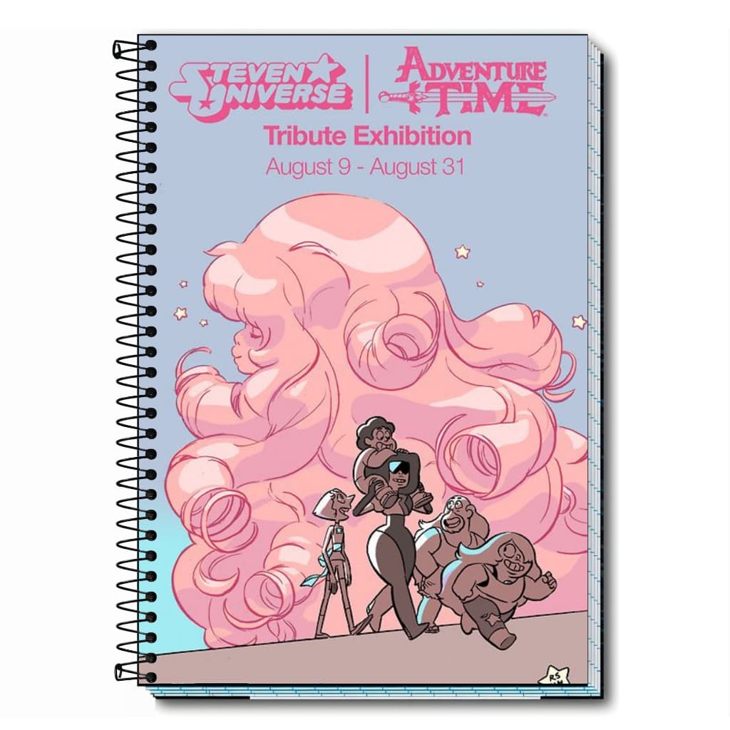 Caderno personalizado escolar desenho steven universe | Capa Dura & Espiral Resistente 1, 10, 15 e 20 Matérias
