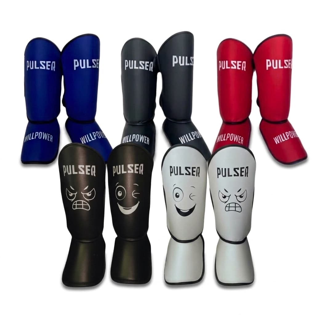 Par Caneleira Infantil Pu Pulser 20MM Muay thai Kickboxing