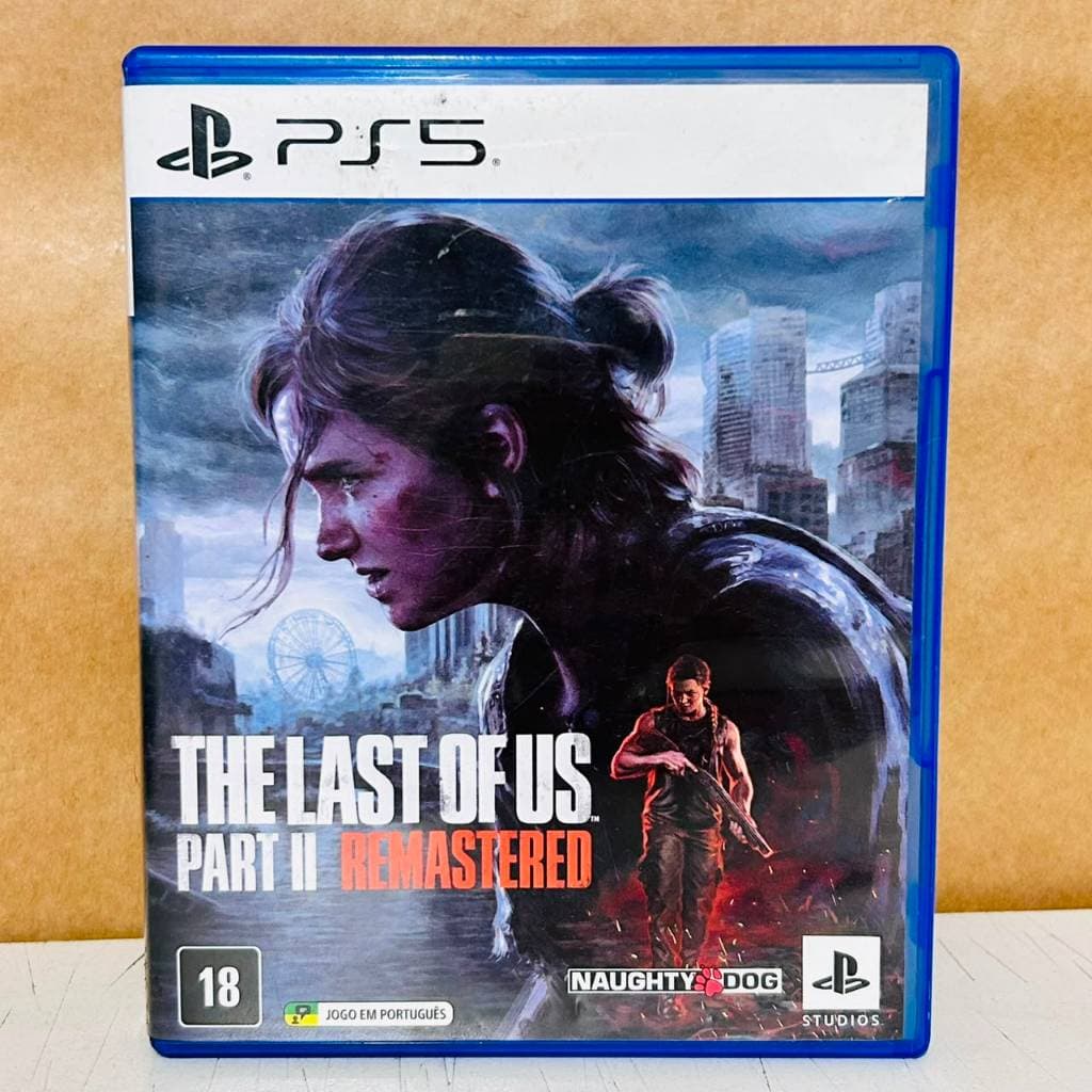 The Last Of Us Part 2 Remastered Mídia Física Seminovo Original PS5