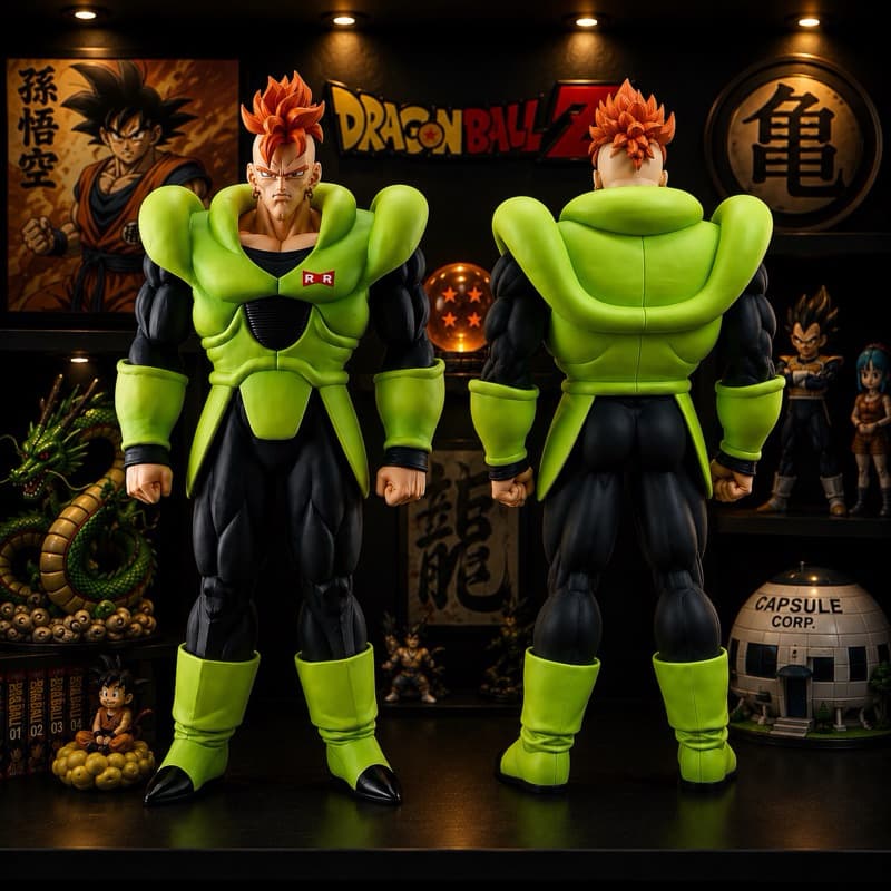 Action Figure Androide Numero 16 29Cm Dragon Ball Z Banpresto Original