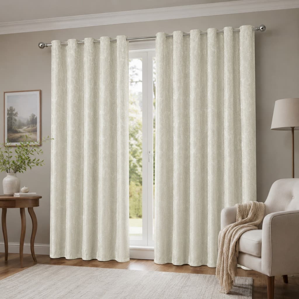Cortina Jacquard para Sala e Quarto 2,70m Decoração e Conforto