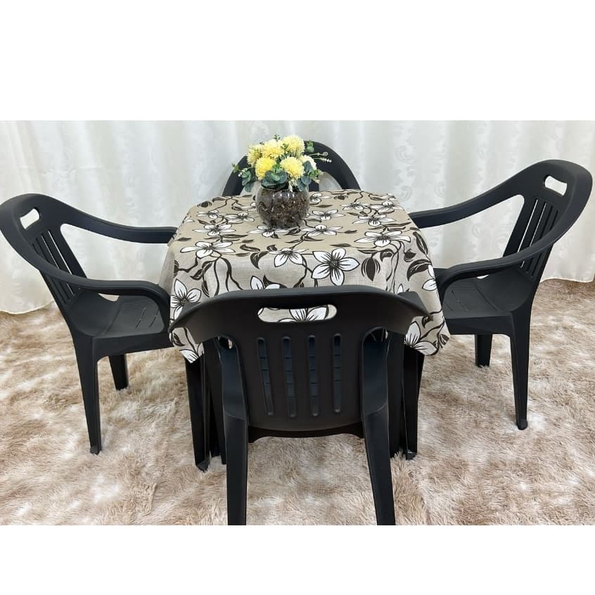 Toalha Forro De Mesa  Linho Premium Luxo Quadrada 1,00 X 1,00 para Sala de Estar, Cozinha e Áreas.