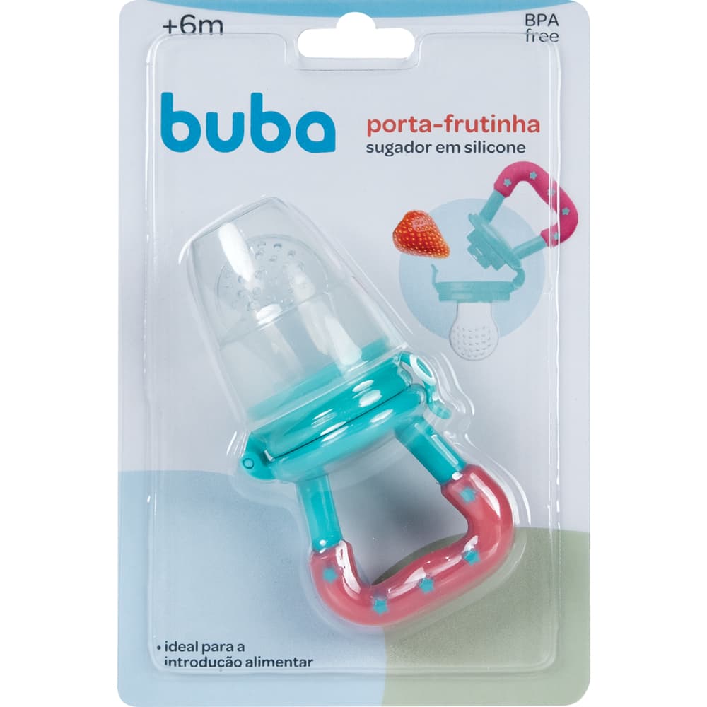 Porta Frutinhas com Mordedor em Silicone - Buba