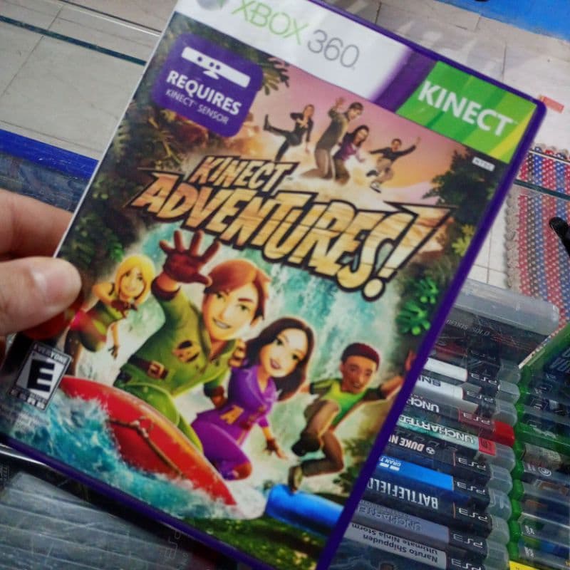 JOGO KINECT ADVENTURES XBOX360 MÍDIA FÍSICA SEMI NOVO