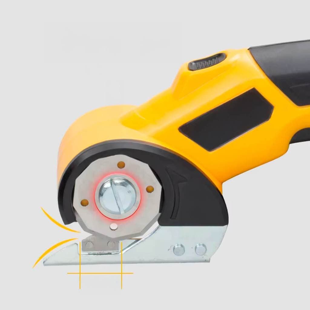 TESOURA ELÉTRICA CORTADOR DE TECIDO ROTATIVO: CORTES PRECISOS, RÁPIDOS E SEM ESFORÇO PARA USO PROFISSIONAL!