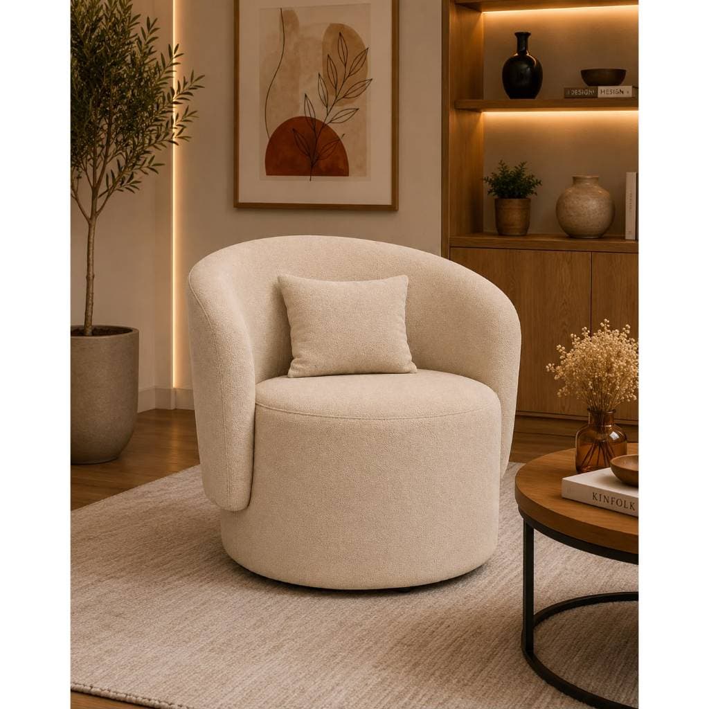 Poltrona Decorativa Sophia - Poltrona Para Decoração E Sala De Estar