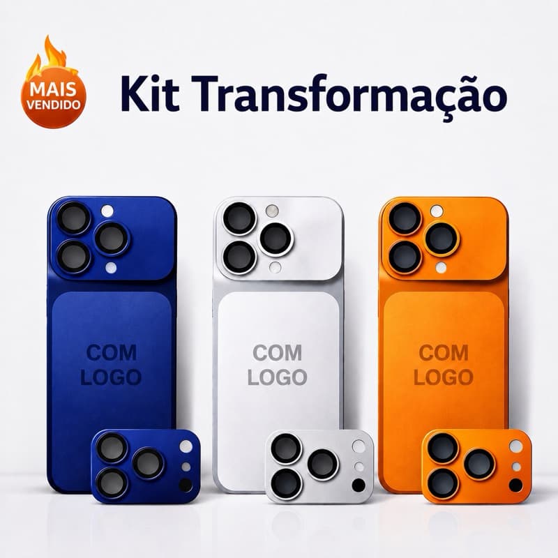 Kit Transformação | Película Traseira + Película de Câmera Premium