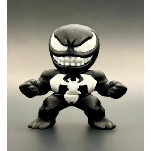 Chaveiro Estilo Venum Personalizado Impressão 3D Presente Venom Chaveiro e Pingente Articulado em 3D