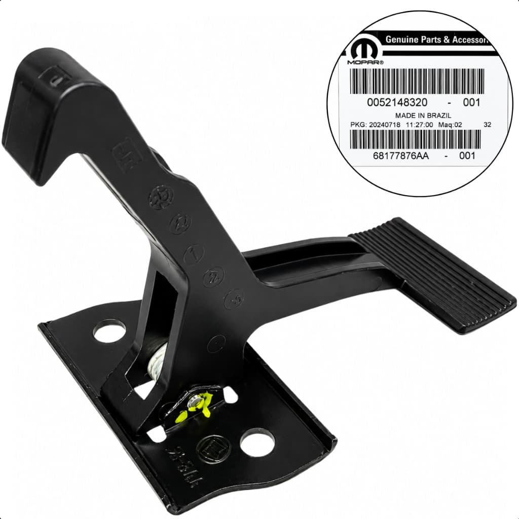 Fecho Trava Fechadura Abertura Capo Fiat Nova Strada 2020 -2026 Original 52148320
