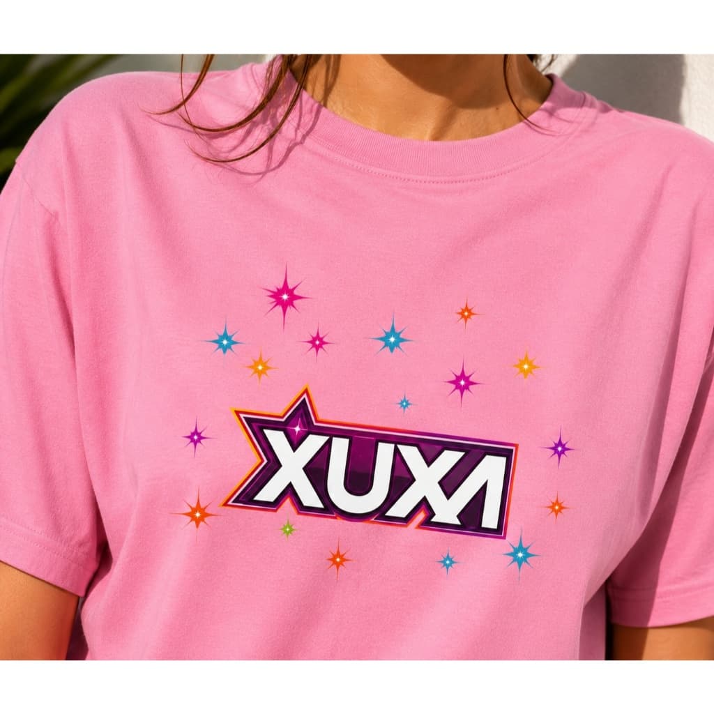Turnê XUXA Camiseta 100% algodão confortável. Estampa exclusiva, todos os tamanhos.Cores perfeitas. Entrega imediata.