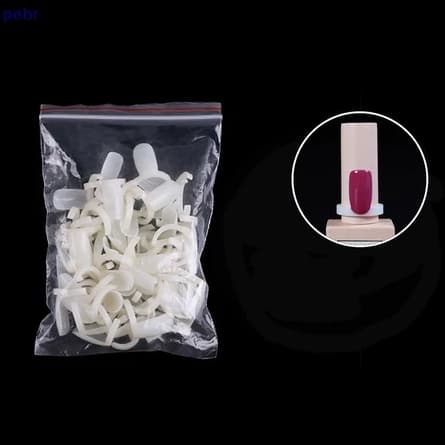 Kit Mostruário para Esmalte Tipo Anel Expositor de Cores para Nail Designer