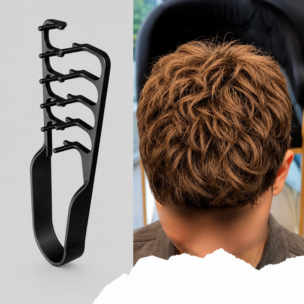 Pente Texturizador Masculino Profissional Barbeiro Corte Degradê