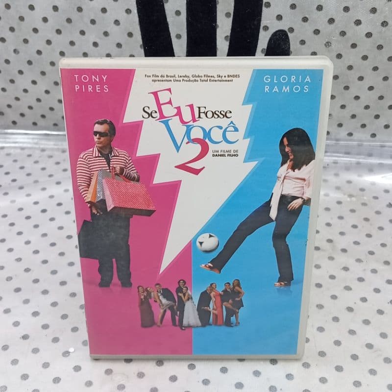 Dvd filme Se eu fosse você 2 - usado