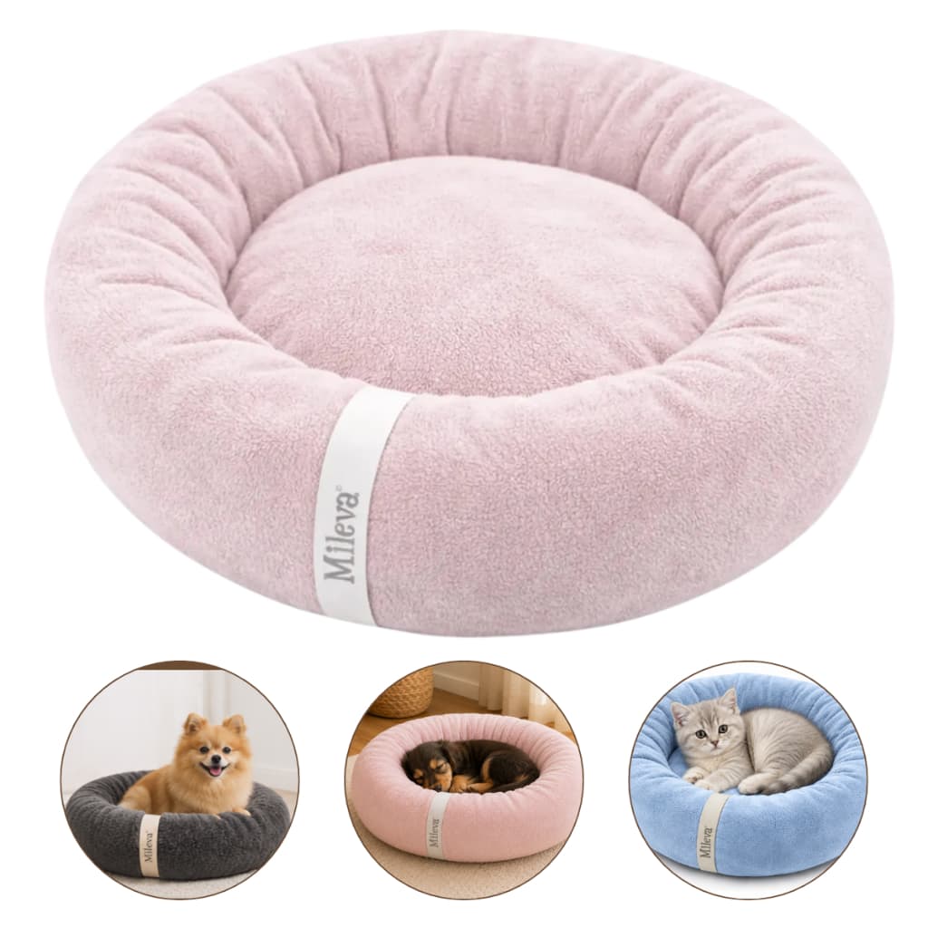 Cama Pet Cachorro Gato 50x50cm Soft Confortável Ninho Porte Pequeno