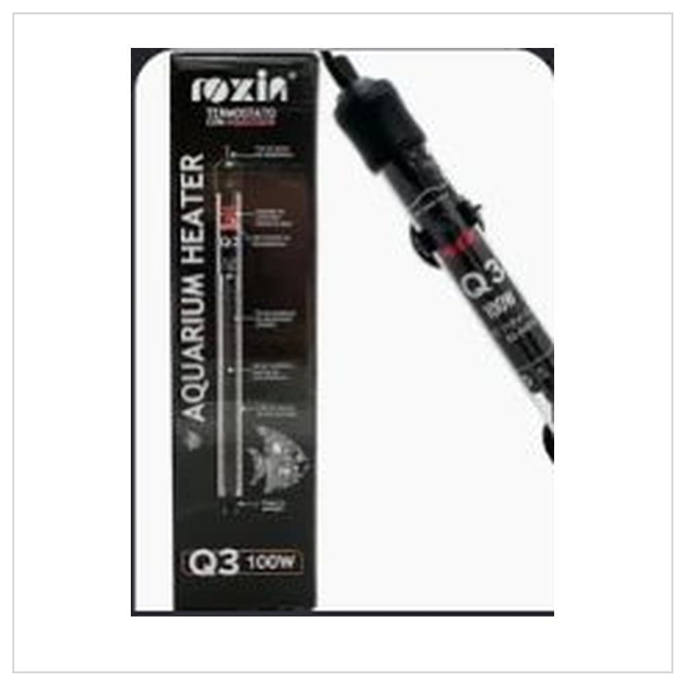 Termostato com Aquecedor Roxin Q3 100W 127V para Aquários